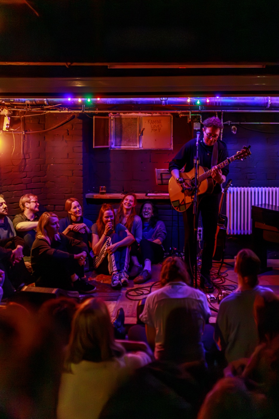 Wohnzimmerkonzert im Keller